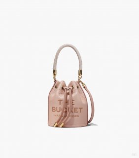 Bolso tipo cubo mini de piel - Rosa |Marc Jacobs España