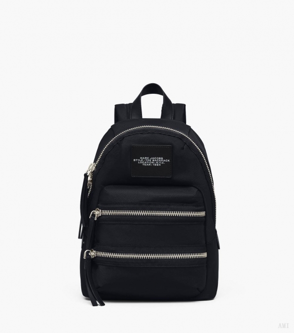 The Biker Nylon Medium Backpack - Negro |Marc Jacobs España