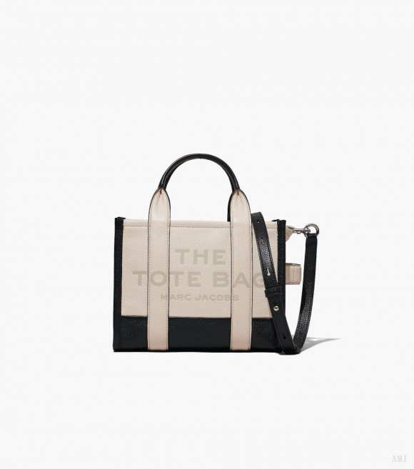 El bolso tote pequeño Colorblock - Marfil Multi |Marc Jacobs España