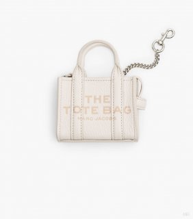 The Nano Tote Bag Charm - Algodón/plata |Marc Jacobs España