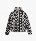 Suéter con cuello alto Flock Monogram - Negro/marfil |Marc Jacobs España