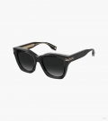 Gafas de sol cuadradas de gran tamaño Icon Edge - Negro |Marc Jacobs España