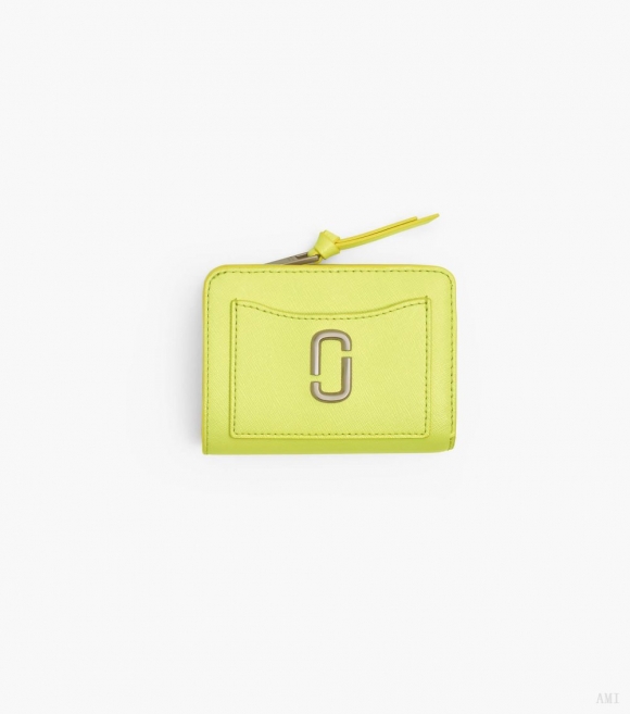 La cartera compacta Utility Snapshot Mini - Limoncello |Marc Jacobs España