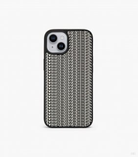 The Monogram Iphone 14 3D Case - Negro/blanco |Marc Jacobs España