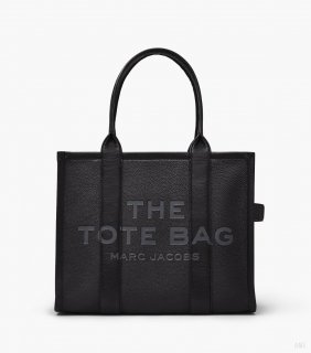 Bolso tote grande de piel - Negro |Marc Jacobs España